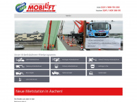 mobilift.de Webseite Vorschau