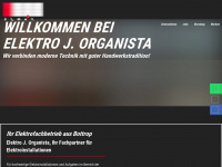 elektro-organista.de Webseite Vorschau