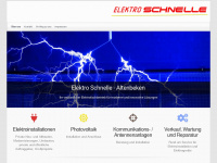 elektro-schnelle.de Webseite Vorschau