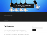 elektro-strassburger.de Webseite Vorschau