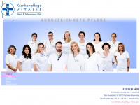 krankenpflege-vitalis.com Webseite Vorschau
