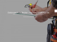 elektrotechnik-reuter.de Webseite Vorschau