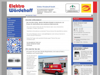 elektro-woerdehoff.de Webseite Vorschau