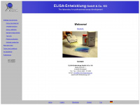 elisa-development.com Webseite Vorschau