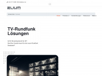 elium.de Webseite Vorschau