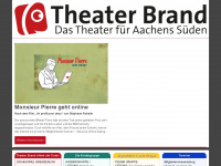 theater-brand.de Webseite Vorschau