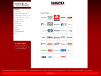elmatex.de Webseite Vorschau