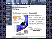 email-cover.de Webseite Vorschau