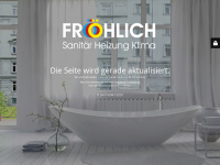 shk-froehlich.de Webseite Vorschau