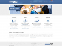 emclab.de Webseite Vorschau