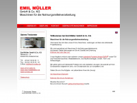 emil-mueller.de Webseite Vorschau