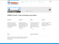 emmegi-gmbh.de Webseite Vorschau
