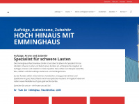 emminghaus.de Webseite Vorschau