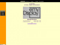 emy-display.de Webseite Vorschau