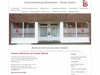 hausverwaltung-brinkmann.de Webseite Vorschau