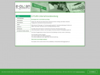 e-plan-unternehmensberatung.de Webseite Vorschau
