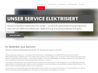 elektro-straface.de Webseite Vorschau
