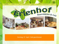erlenhof-cafe.de Webseite Vorschau