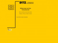 ertz-kompressoren.com Webseite Vorschau