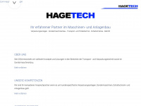 hagetech.de Webseite Vorschau