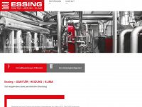 essing-shk.de Webseite Vorschau