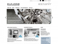 haage.com Webseite Vorschau