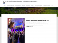 schuetzenbruderschaft-messinghausen.de Webseite Vorschau