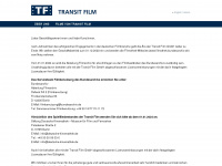 transitfilm.de Webseite Vorschau