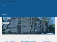 wilhelm-merton-schule.de Webseite Vorschau