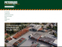 peterburs.com Webseite Vorschau