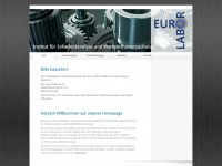 euro-labor.com Webseite Vorschau