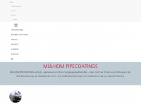 muelheim-pipecoatings.com Webseite Vorschau