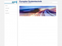 europlansystemtechnik.de Webseite Vorschau