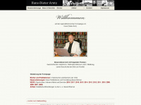 hans-dieter-arntz.de Webseite Vorschau