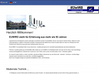 euwiro.de Webseite Vorschau