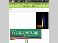 ev-johanneskirche-luedenscheid.de Webseite Vorschau