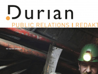 durian-pr.de Webseite Vorschau