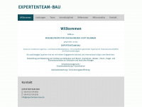 expertenteam-bau.de Webseite Vorschau