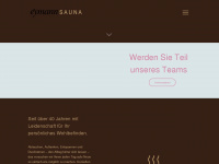 eymann-sauna.de Webseite Vorschau