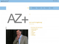 azplus.de Webseite Vorschau