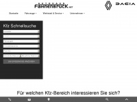 fahnenbruck.net Webseite Vorschau