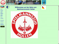 spielmannsverein-hollen.de Webseite Vorschau
