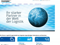 fahrnerlogistics.com Webseite Vorschau