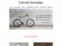 fahrrad-schmalley.de Webseite Vorschau