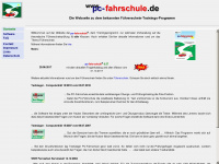 pcfahrschule.de Webseite Vorschau