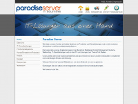 paradiseserver.net Webseite Vorschau