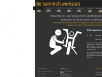 bahnhofswerkstatt.de Webseite Vorschau