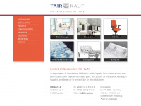 fair-kauf.net Webseite Vorschau