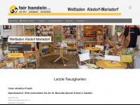 fairhandeln-ev.org Webseite Vorschau