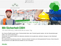dbh-germany.de Webseite Vorschau